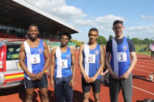 4x100m record holders