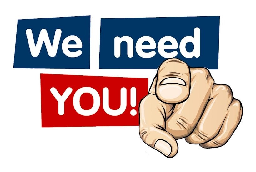 We need you